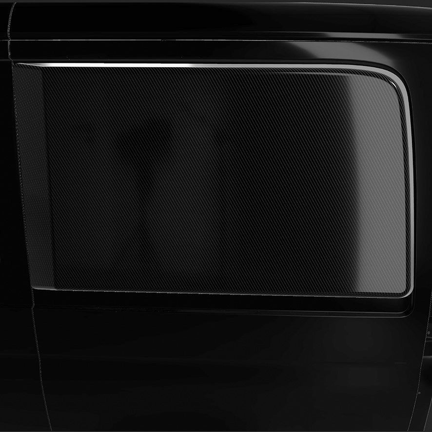VANYX rear fender flares, carbon sandwich construction, with/without windows, Sprinter 907 (6m)